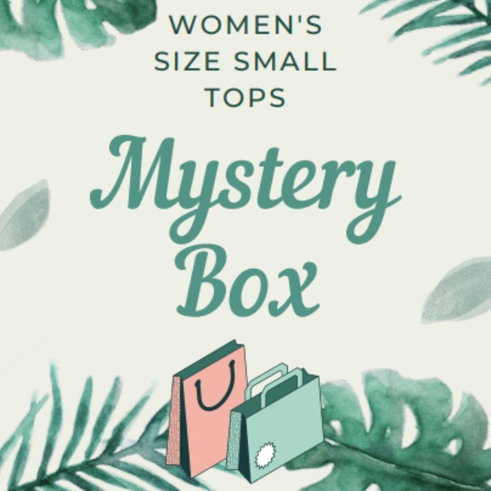 Mystery Box Bundle: Four Size Small Women's tops for $30 and $4.99 shipping